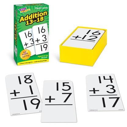 Addition 13-18 Skill Drill Flash Cards, 3 Sets