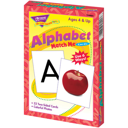 Alphabet Match Me® Cards, 6 Sets