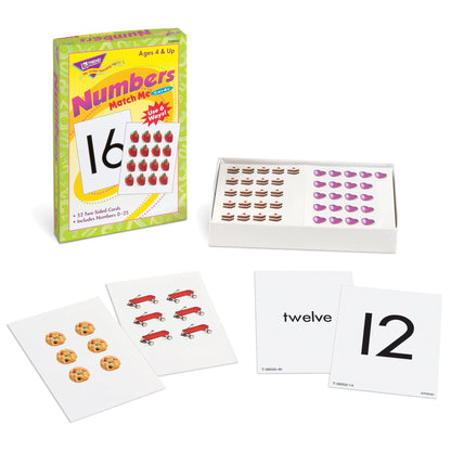 Numbers 0-25 Match Me® Cards, 6 Sets