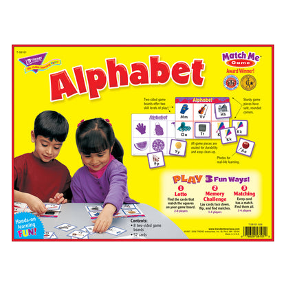 Alphabet Match Me® Games, Pack of 2