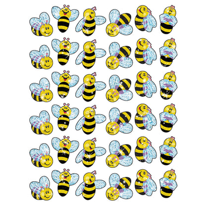 Buzzing Bumblebees Sparkle Stickers®, 72 Per Pack, 12 Packs