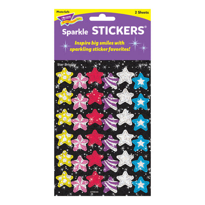 Star Brights Sparkle Stickers®, 72 ct