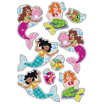 Mermaids & Friends Sparkle Stickers®, 18 Count