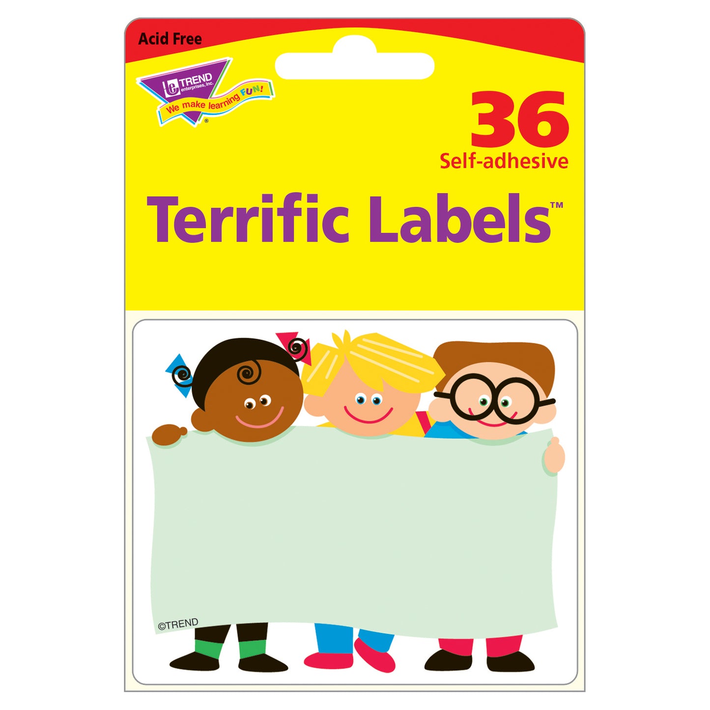 TREND Kids Terrific Labels™, 36 Per Pack, 6 Packs