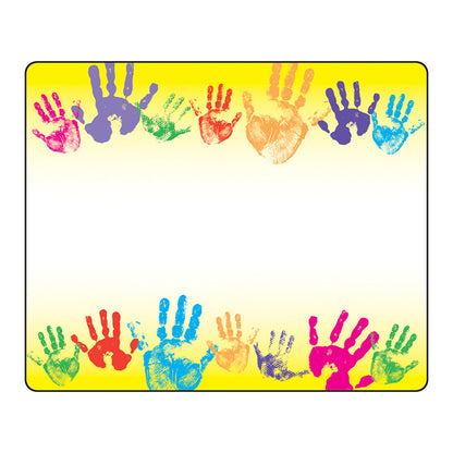 Rainbow Handprints Terrific Labels™, 36 Per Pack, 6 Packs