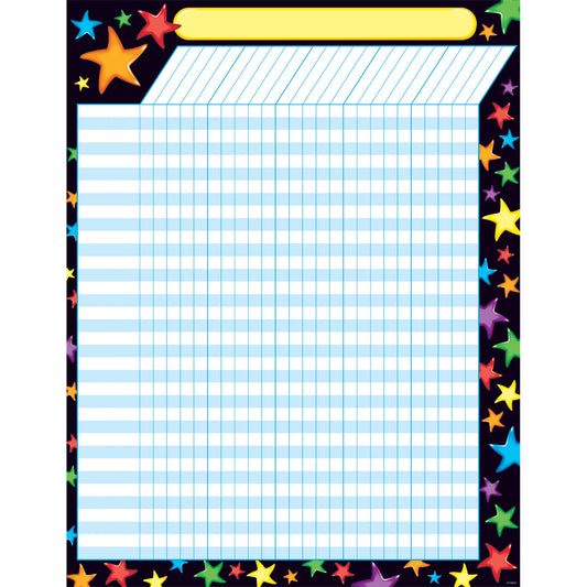 Gel Stars Incentive Chart, 17" x 22"