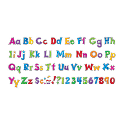 Patchwork FF 4" Friendly Combo Ready Letters®, 3 Packs