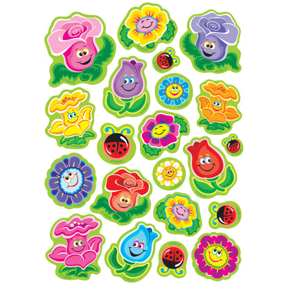 Friendly Flowers/Floral Mixed Shapes Stinky Stickers®, 84 Count