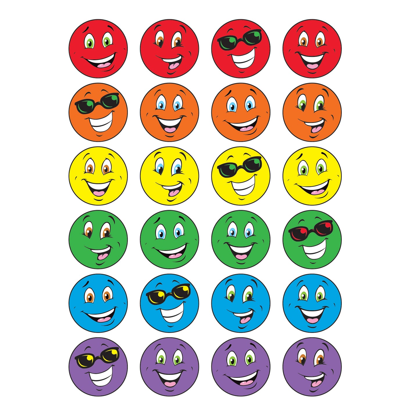 Colorful Smiles/Tutti-Frutti Stinky Stickers®, 96 ct.