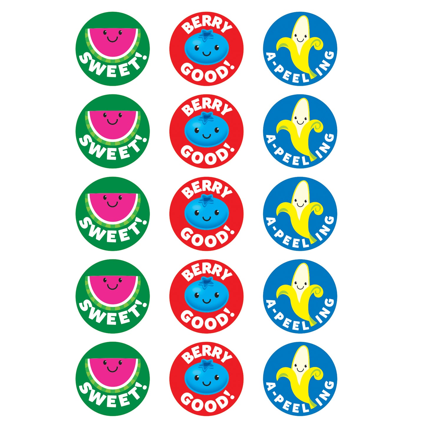 Friendly Fruit/Fruit Punch Stinky Stickers®, 60 ct.