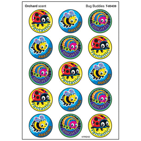 Bug Buddies/Orchard Stinky Stickers®, 60 ct.