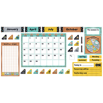 I ♥ Metal Calendar Bulletin Board Set, 2 Sets