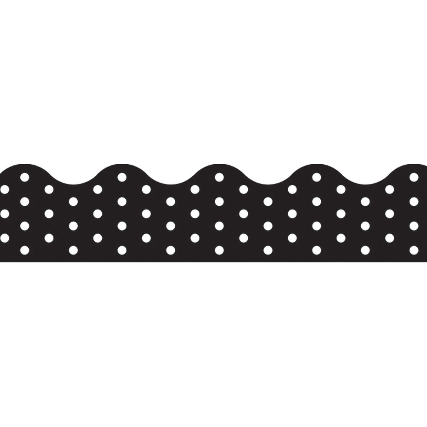 Polka Dots Black Terrific Trimmers®, 39 ft