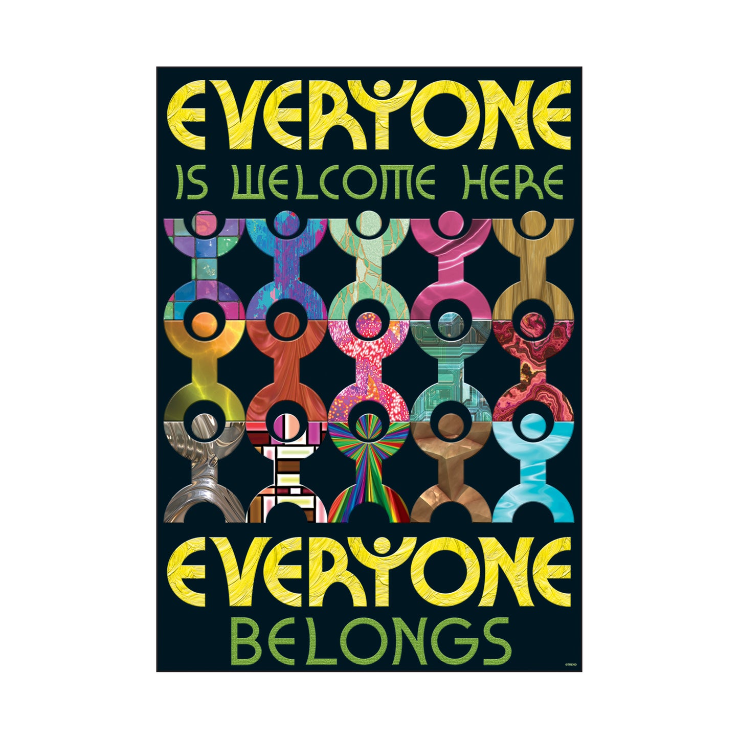 Everyone is welcome here... ARGUS® Poster, 13.375" x 19"