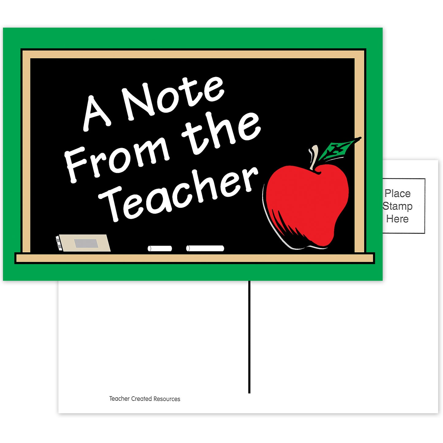 A Note from the Teacher Postcards, 4" x 6", 30 Per Pack, 6 Packs