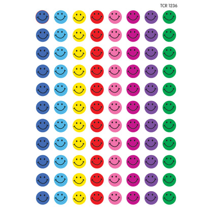 (12 PK) MINI STICKERS HAPPY FACES 528 PER PK