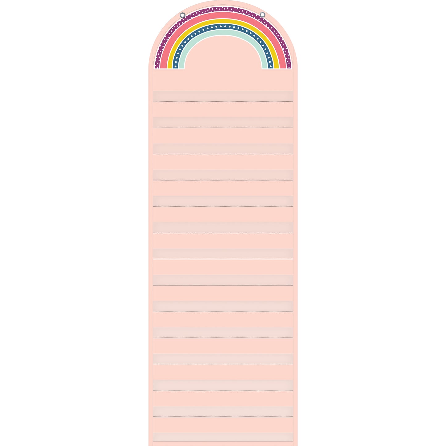 Oh Happy Day Rainbow 14 Pocket Chart