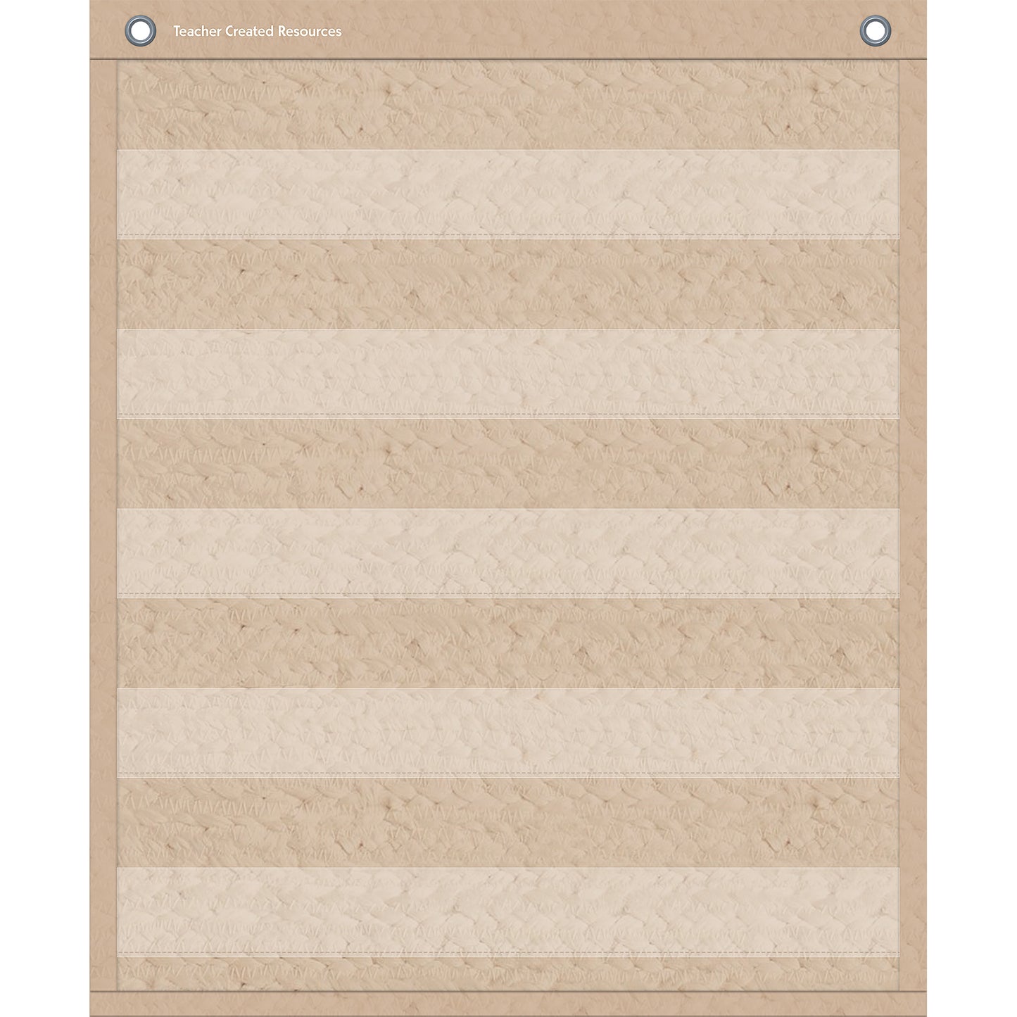 Woven Magnetic Mini Pocket Charts, 14" x 17", Set of 4