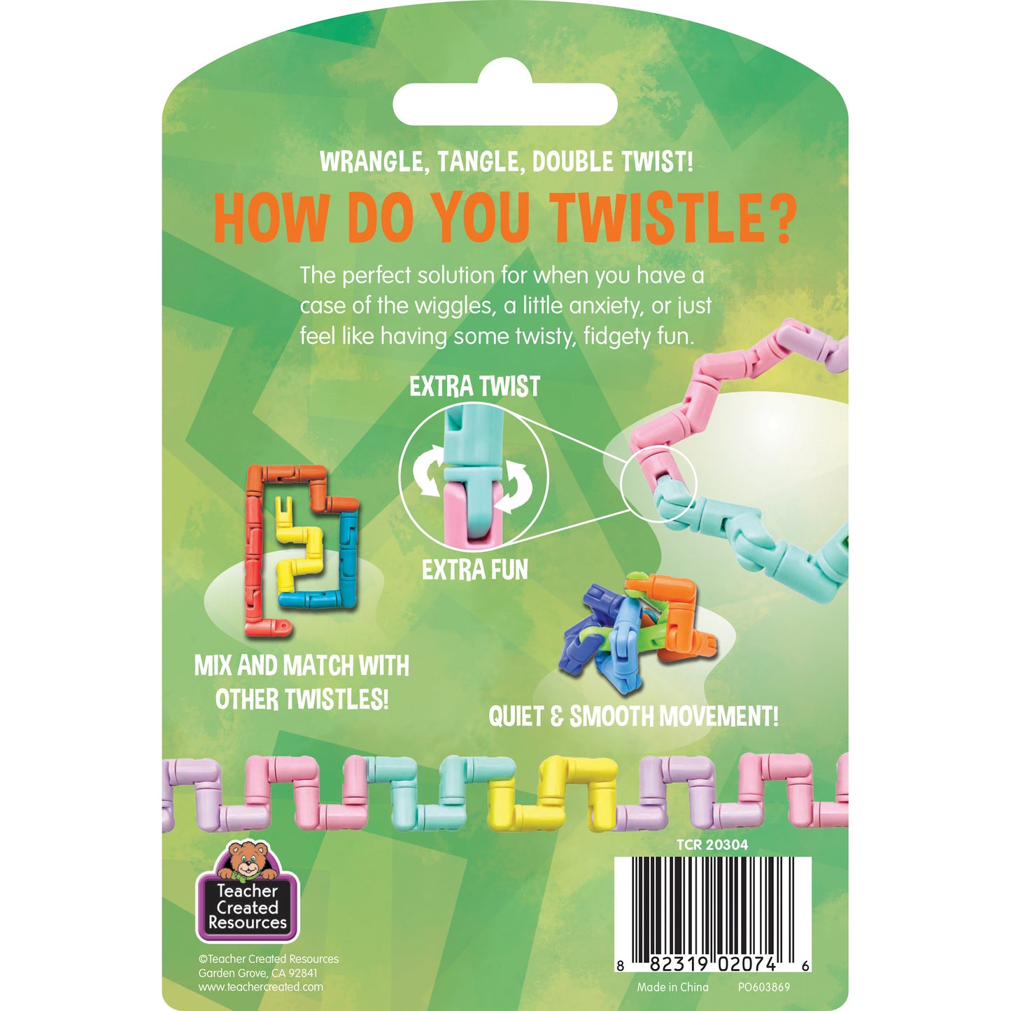 Twistle Double Twist, Cotton Candy