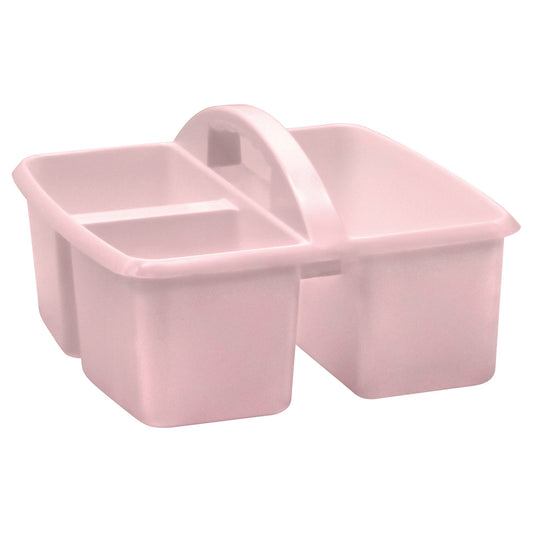 Blush Plastic Storage Caddy