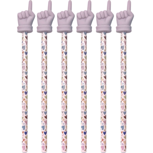 Everyone is Welcome Hearts Hand Pointer, Pack of 6