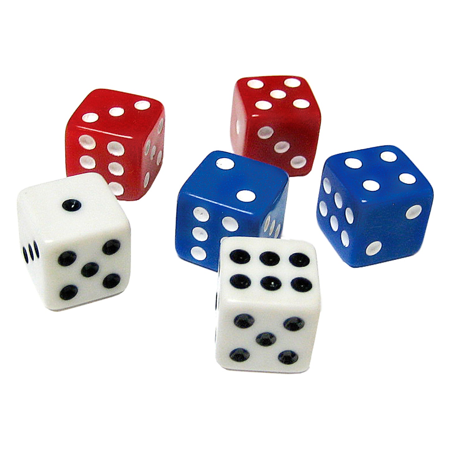 (6 PK) DICE 18 PER PACK