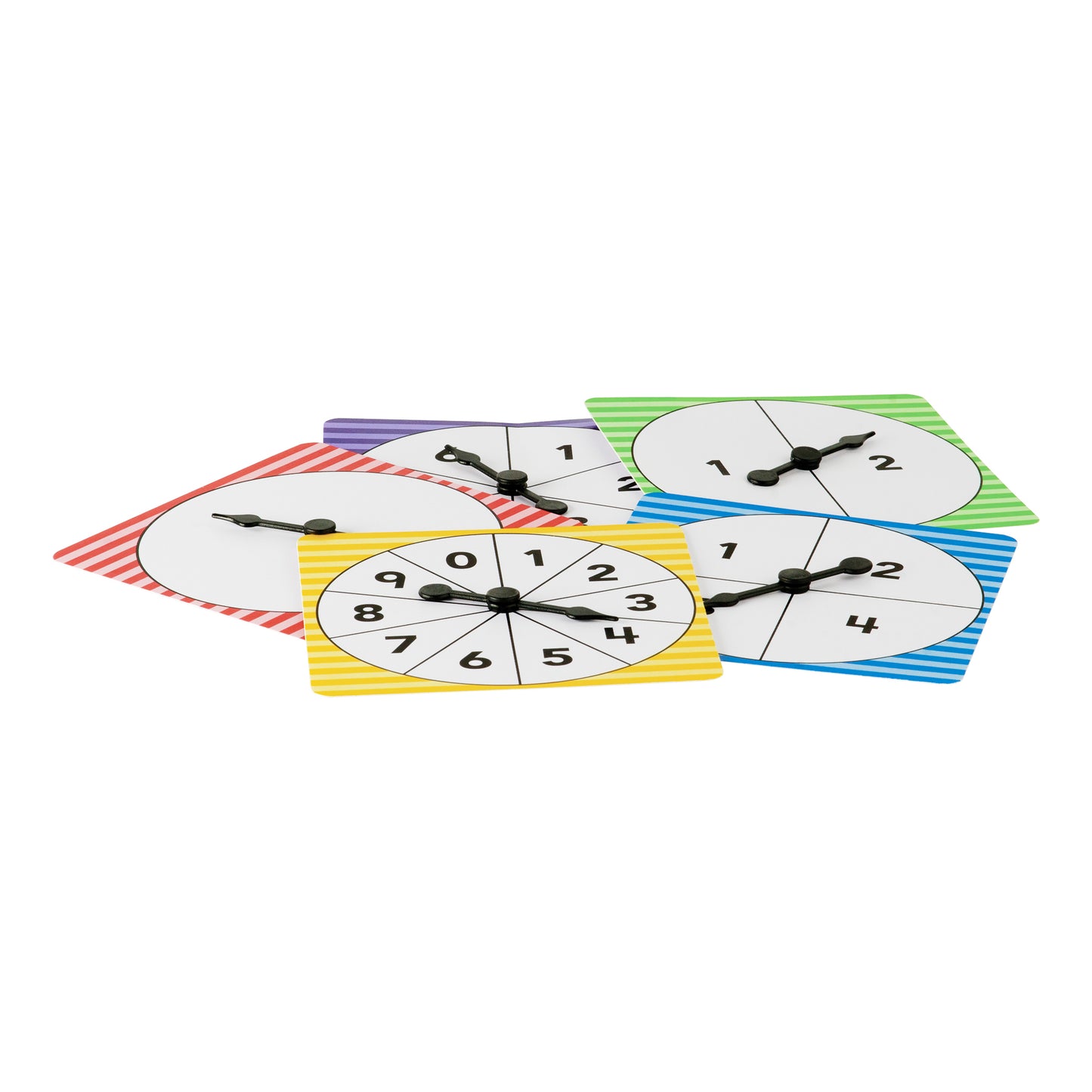 Number Spinners, Pack of 5