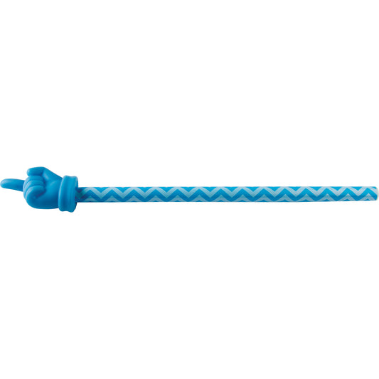 Aqua Chevron Hand Pointer