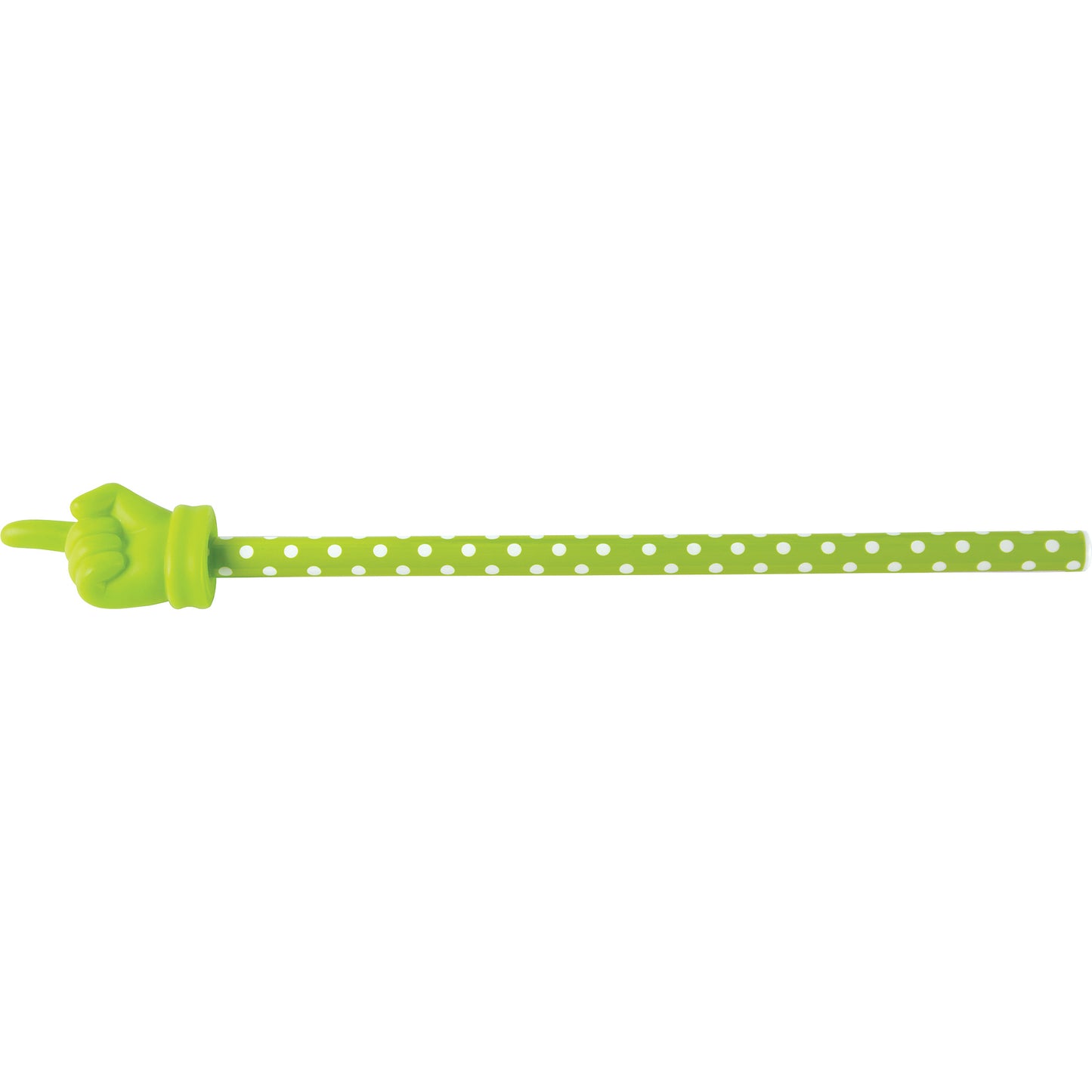 Lime Polka Dots Hand Pointer