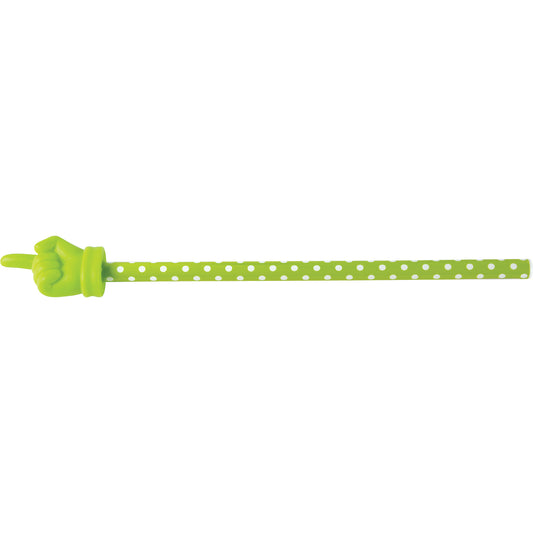 (10 EA) LIME POLKA DOTS HAND POINTER