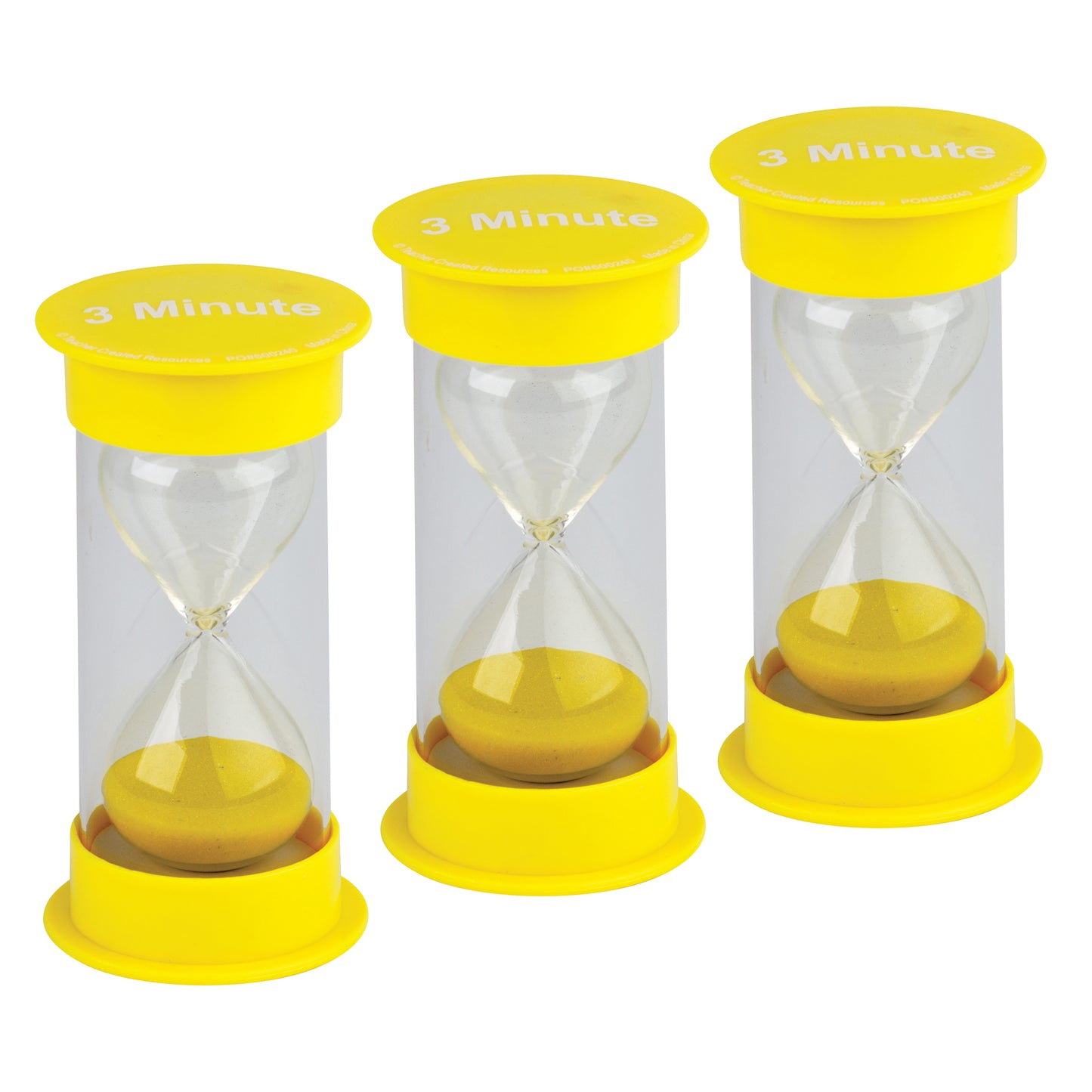 Sand Timer, Medium, 3 Minute, Pack of 3