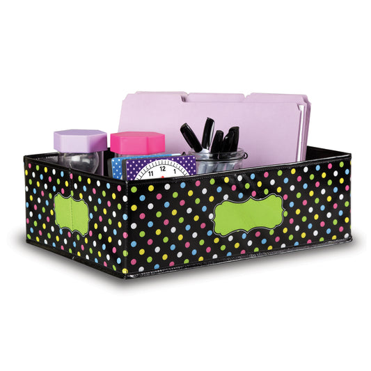 (2 EA) CHALKBOARD BRIGHTS STORAGE BINS MED 16X11X5