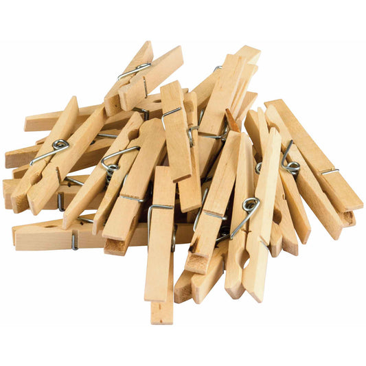 STEM Basics: Clothespins, Pack of 50