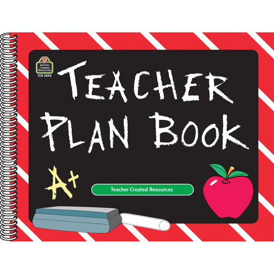 (3 EA) TEACHER PLAN BOOK CHALKBOARD