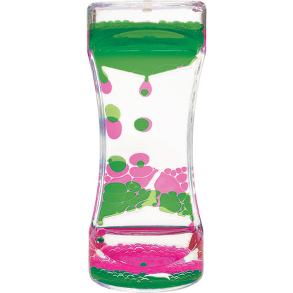 Pink & Green Liquid Motion Bubbler