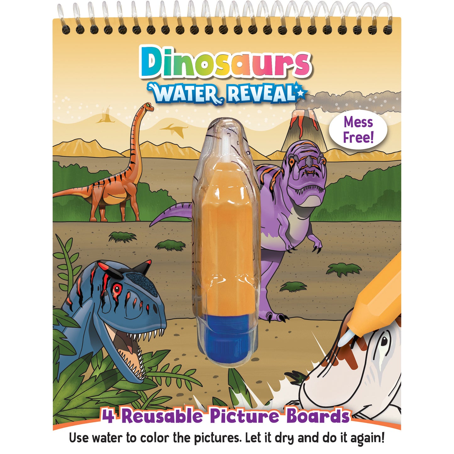 Dinosaurs Water Reveal, 6 Sets