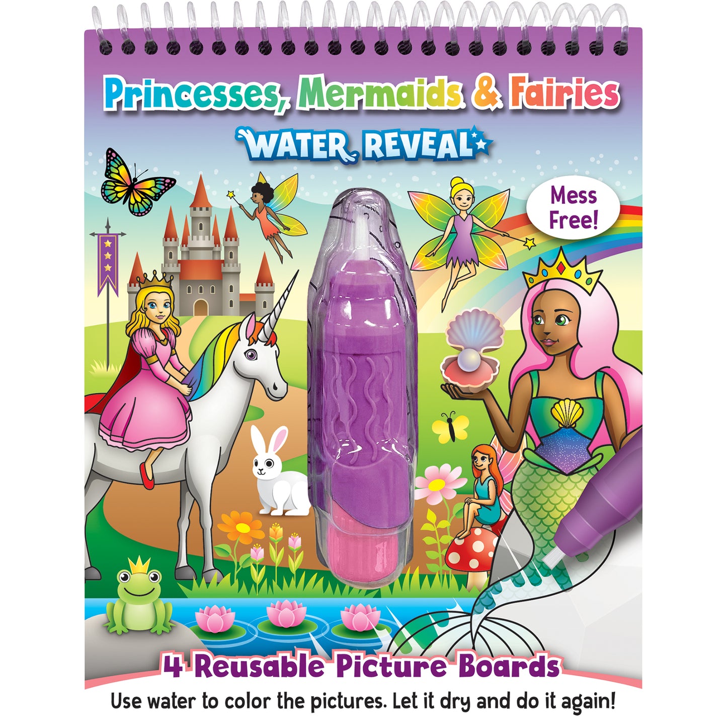 Princesses, Mermaids & Fairies Water Reveal