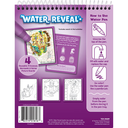 Princesses, Mermaids & Fairies Water Reveal