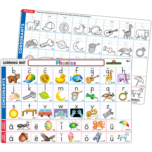 Phonics Learning Mat