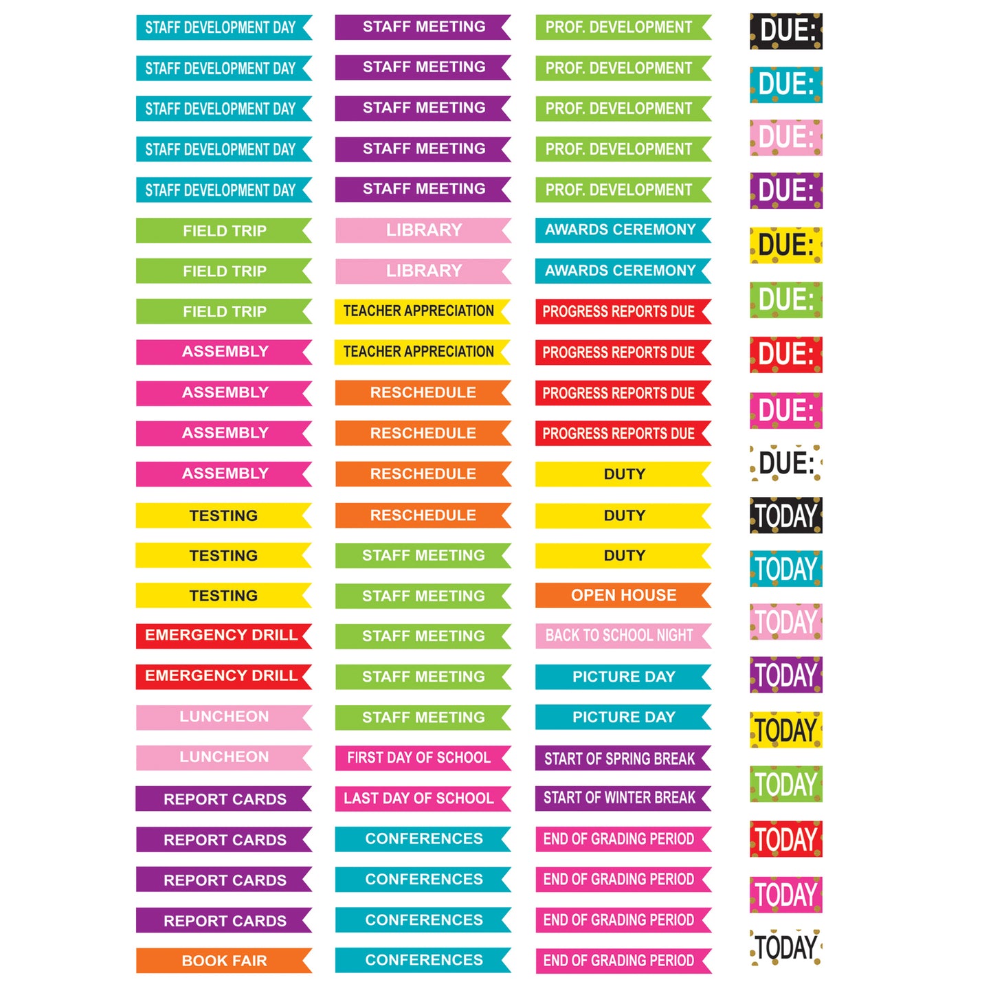 Confetti Lesson Planner