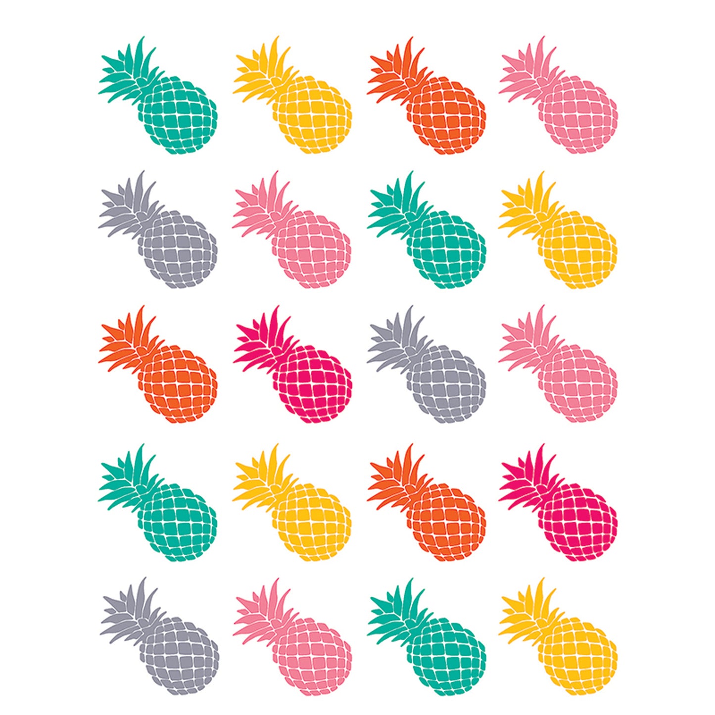 (6 PK) TRPCL PUNCH PINEAPPL STCKRS