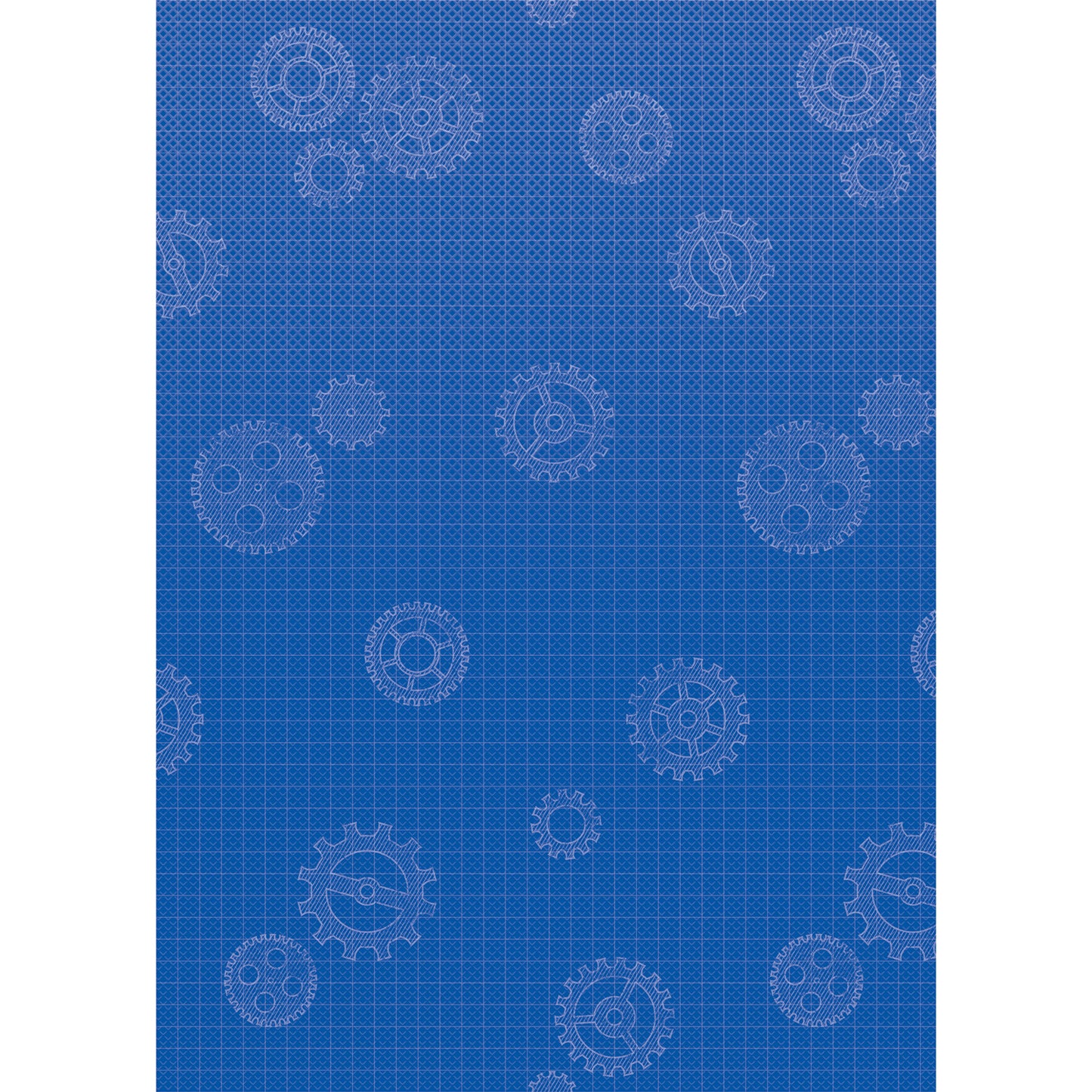 Better Than Paper® Bulletin Board Roll, 4' x 12', Gears, 4 Rolls