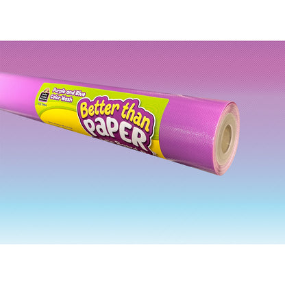 Better Than Paper Bulletin Board Roll, Purple and Blue Color Wash, 4-Pack