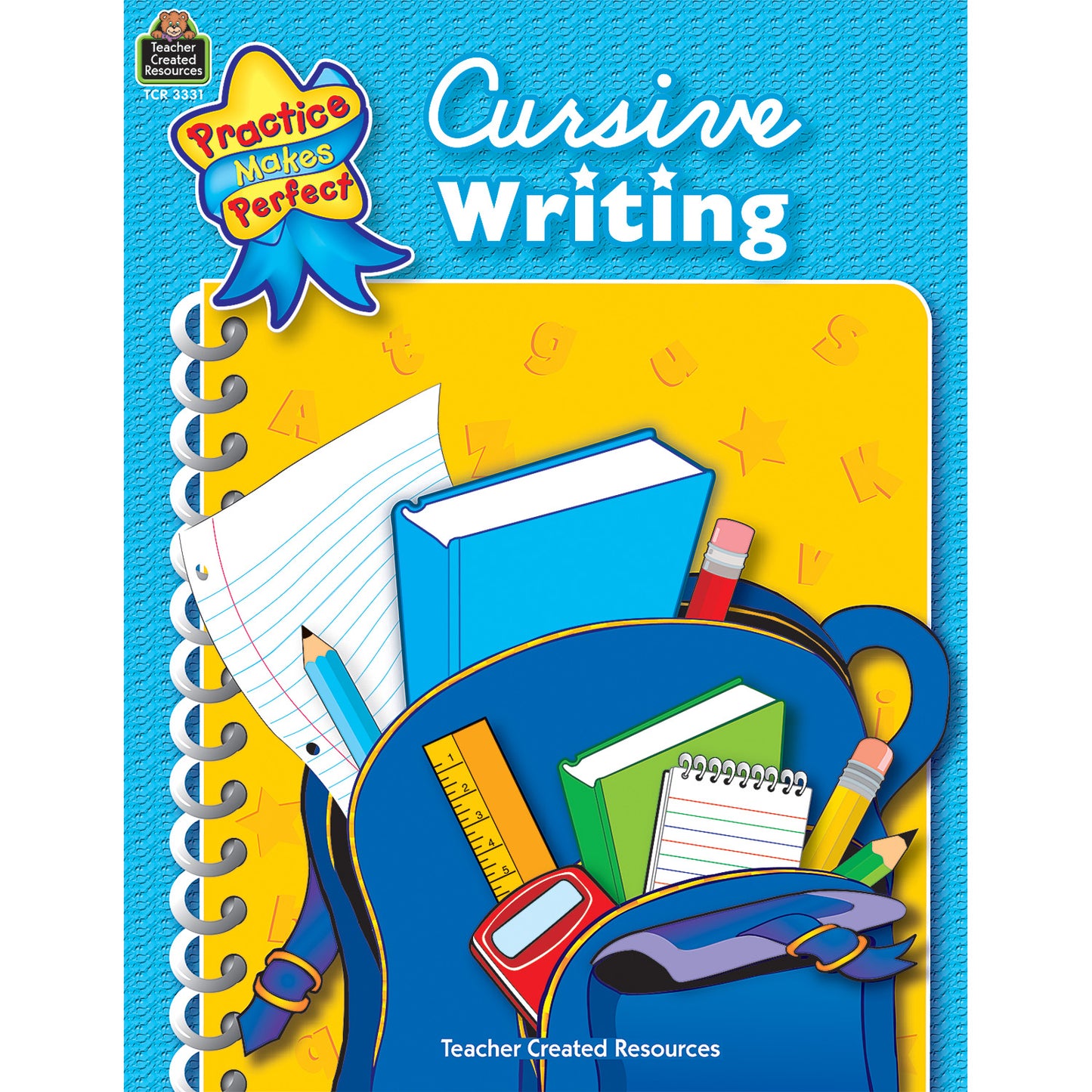 Practice Makes Perfect: Cursive Writing Book