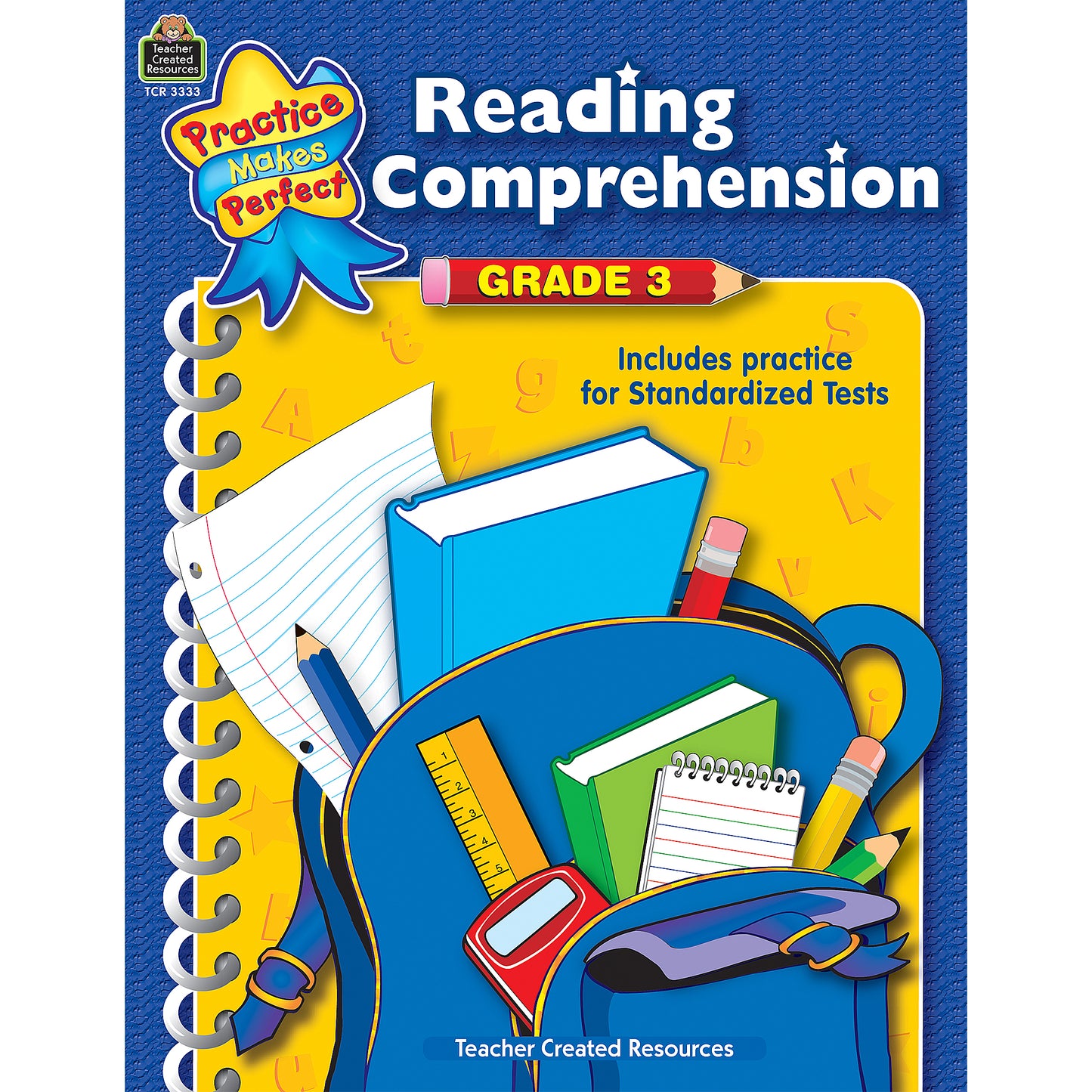 Practice Makes Perfect: Reading Comprehension Book, Grade 3