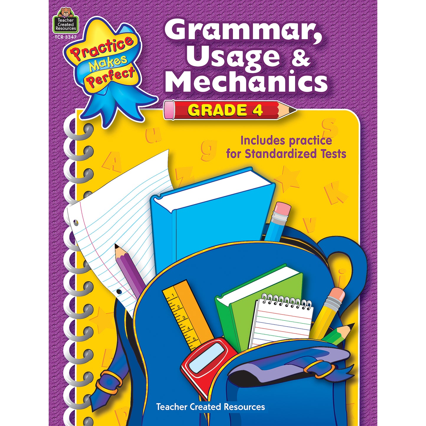 Practice Makes Perfect: Grammar, Usage & Mechanics Workbook, Grade 4