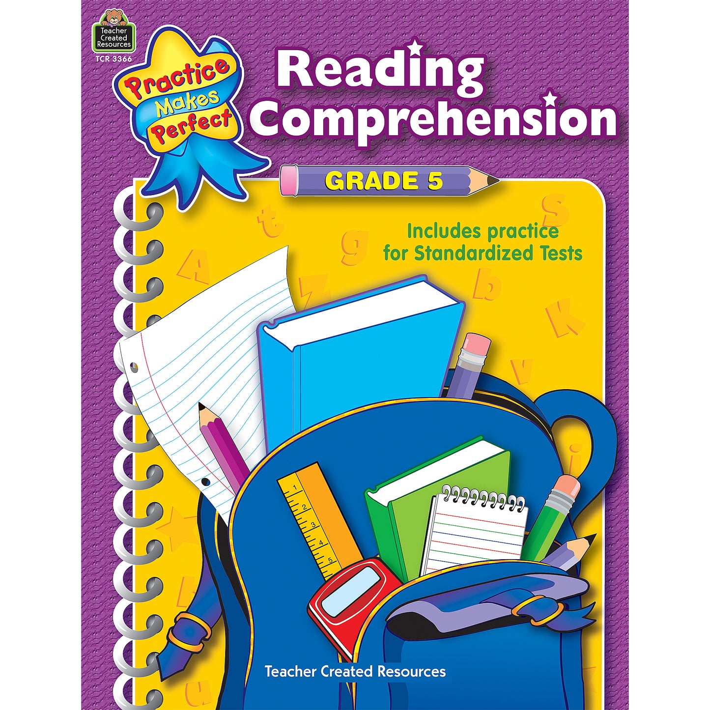 Practice Makes Perfect: Reading Comprehension Book, Grade 5