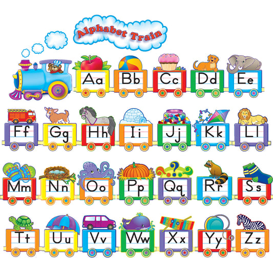 Alphabet Train Bulletin Board Display Set, 2 Sets