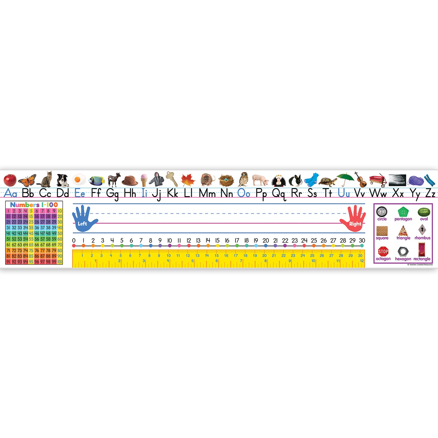Colorful Traditional Printing Jumbo Name Plates, 18" x 24", 36 Per Pack, 3 Packs
