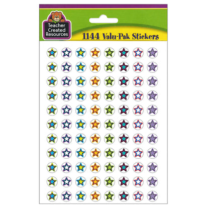 (6 PK) FANCY STARS MINI STICKERS VALUE PK